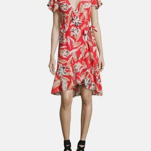 Sachin & Babi Lincoln Cap Sleeve Wrap Dress, size 4